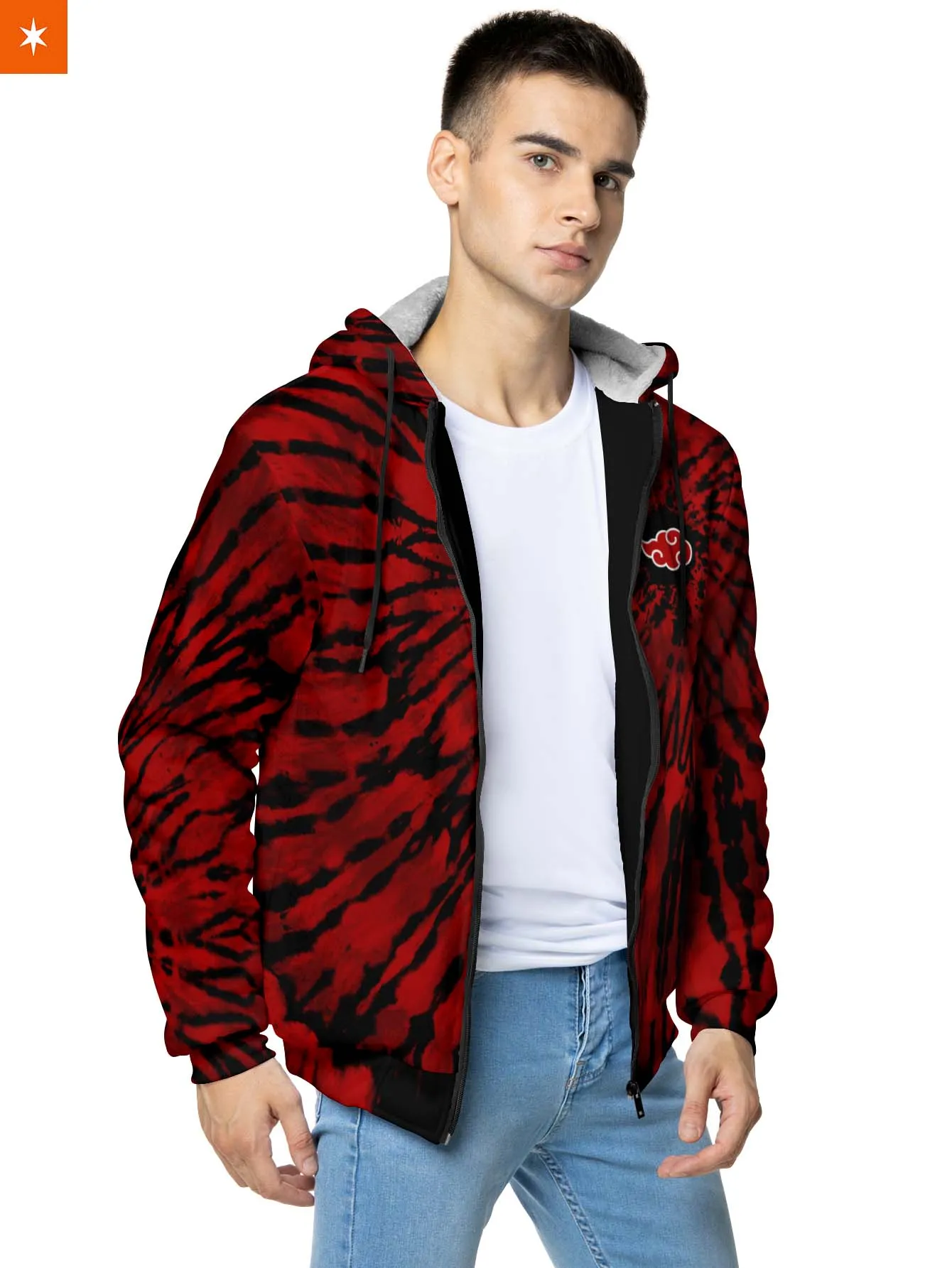 Akatsuki Tie Dye Velvet Hoodie