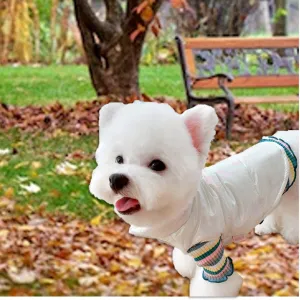 Betsy- Dog Cold Weather Coats. Cozy Waterproof Winter Dog Jacket, Thick Padded Warm Reflective Vest  for Puppy, Small & Medium Dogs. WickedYo