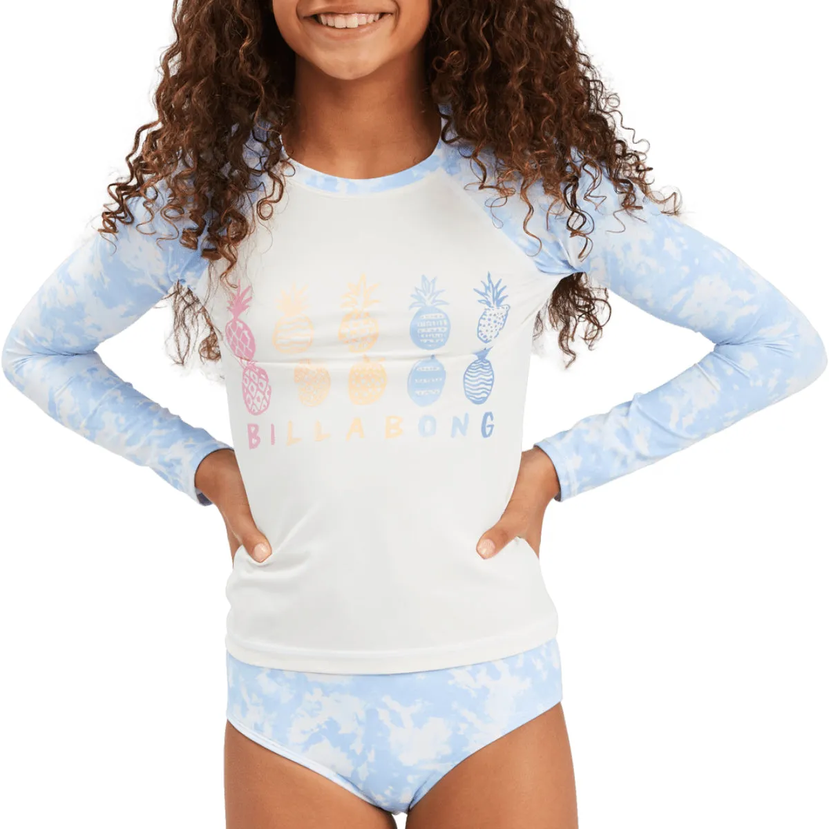 Billabong Youth On A Rainbow Long Sleeve Rashguard Set