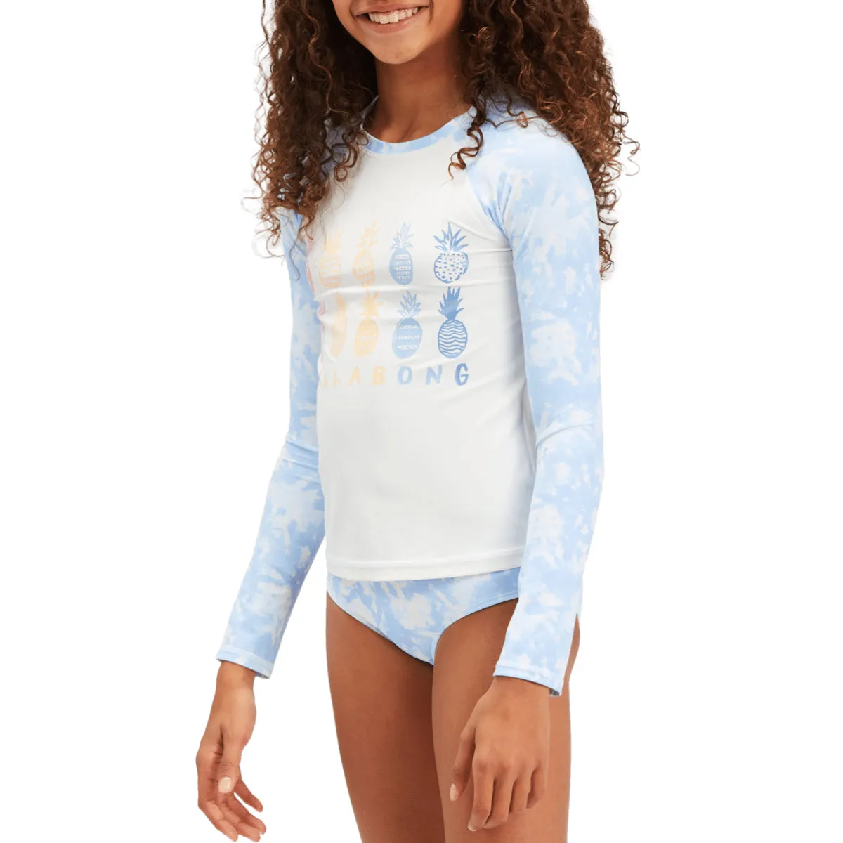 Billabong Youth On A Rainbow Long Sleeve Rashguard Set