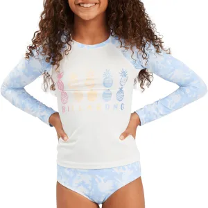 Billabong Youth On A Rainbow Long Sleeve Rashguard Set