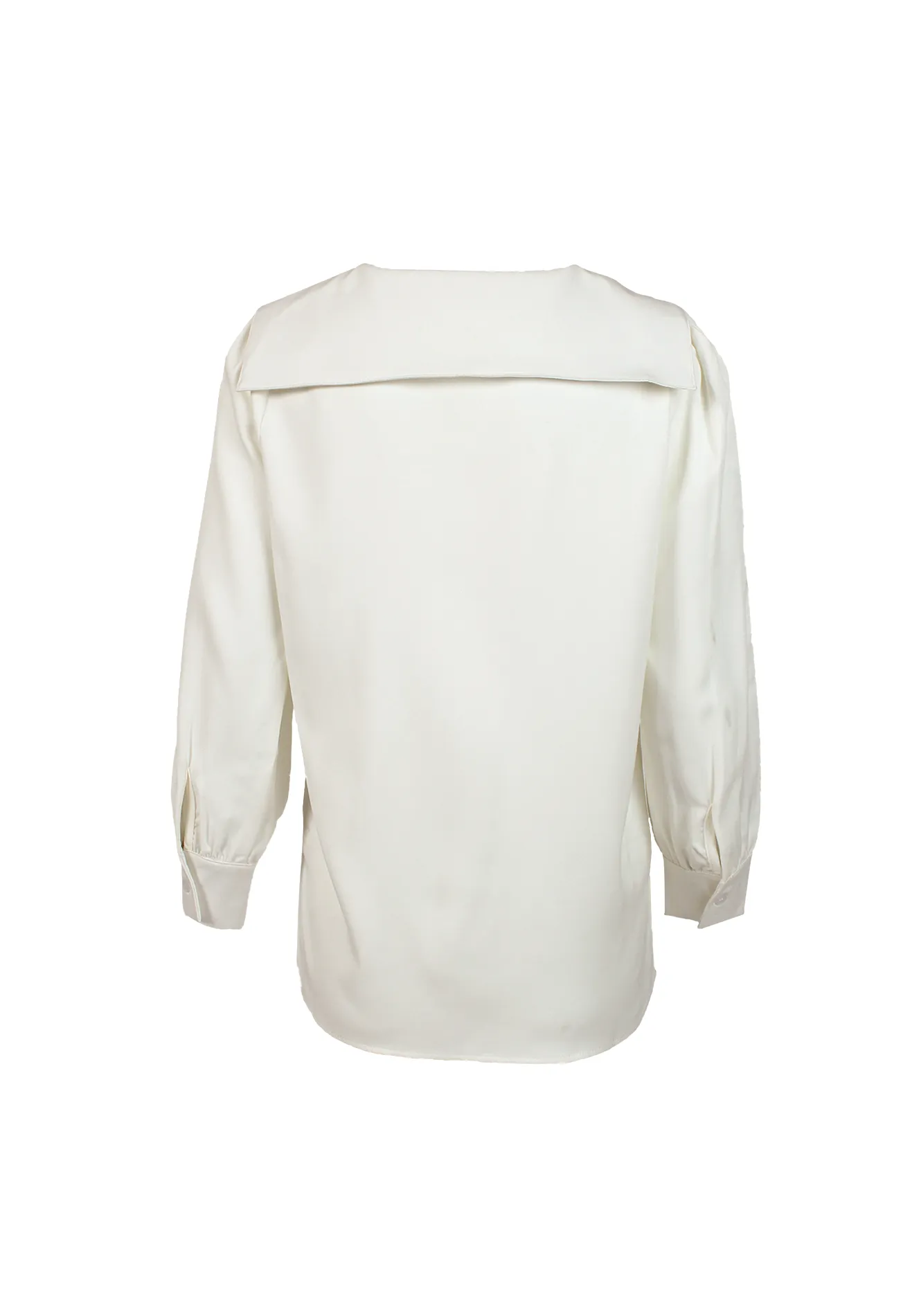 Casual Collar Neck Long Sleeves Blouse