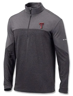 Columbia Texas Tech "Home Course" Omni-Wick 1/4 Zip Pullover