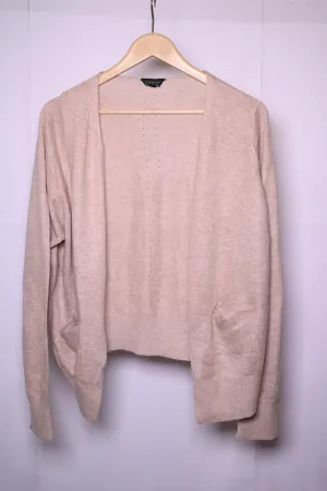 Cream Acrylic Shrug