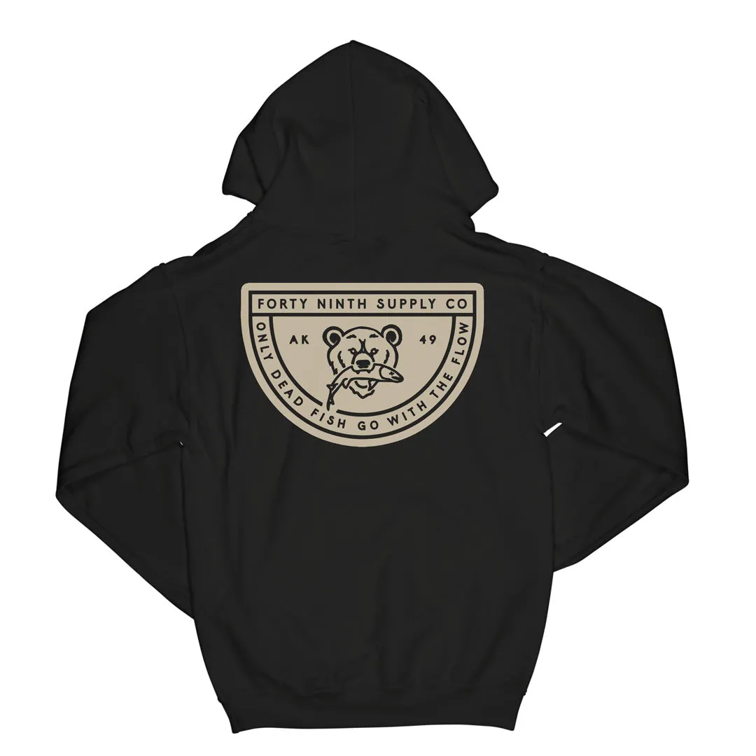 Dead Fish Black Hoodie