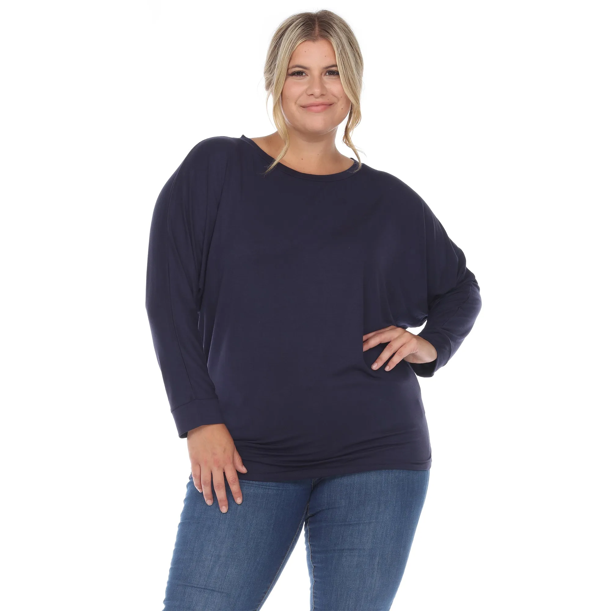 Dolman Sleeve Top - Plus