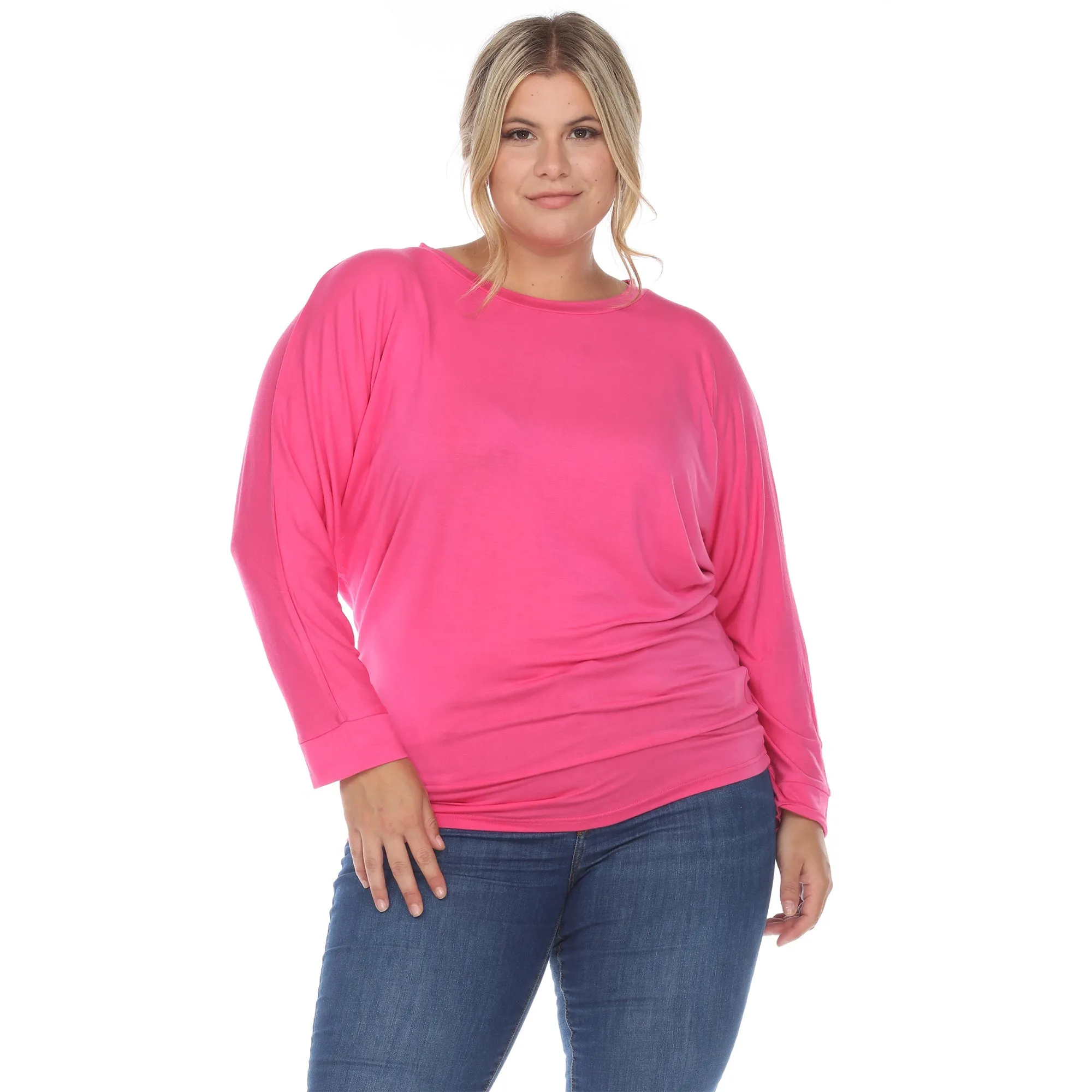 Dolman Sleeve Top - Plus