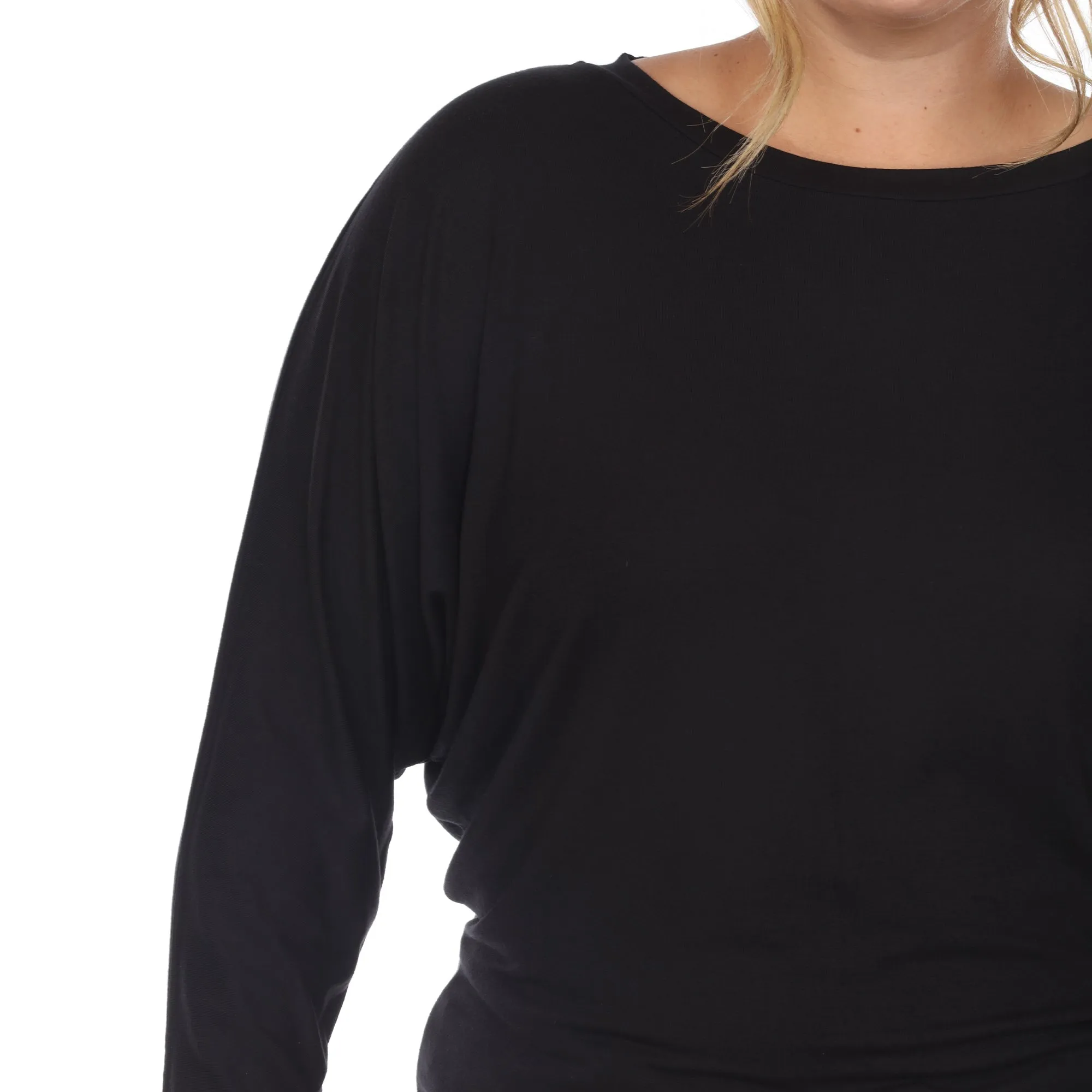 Dolman Sleeve Top - Plus