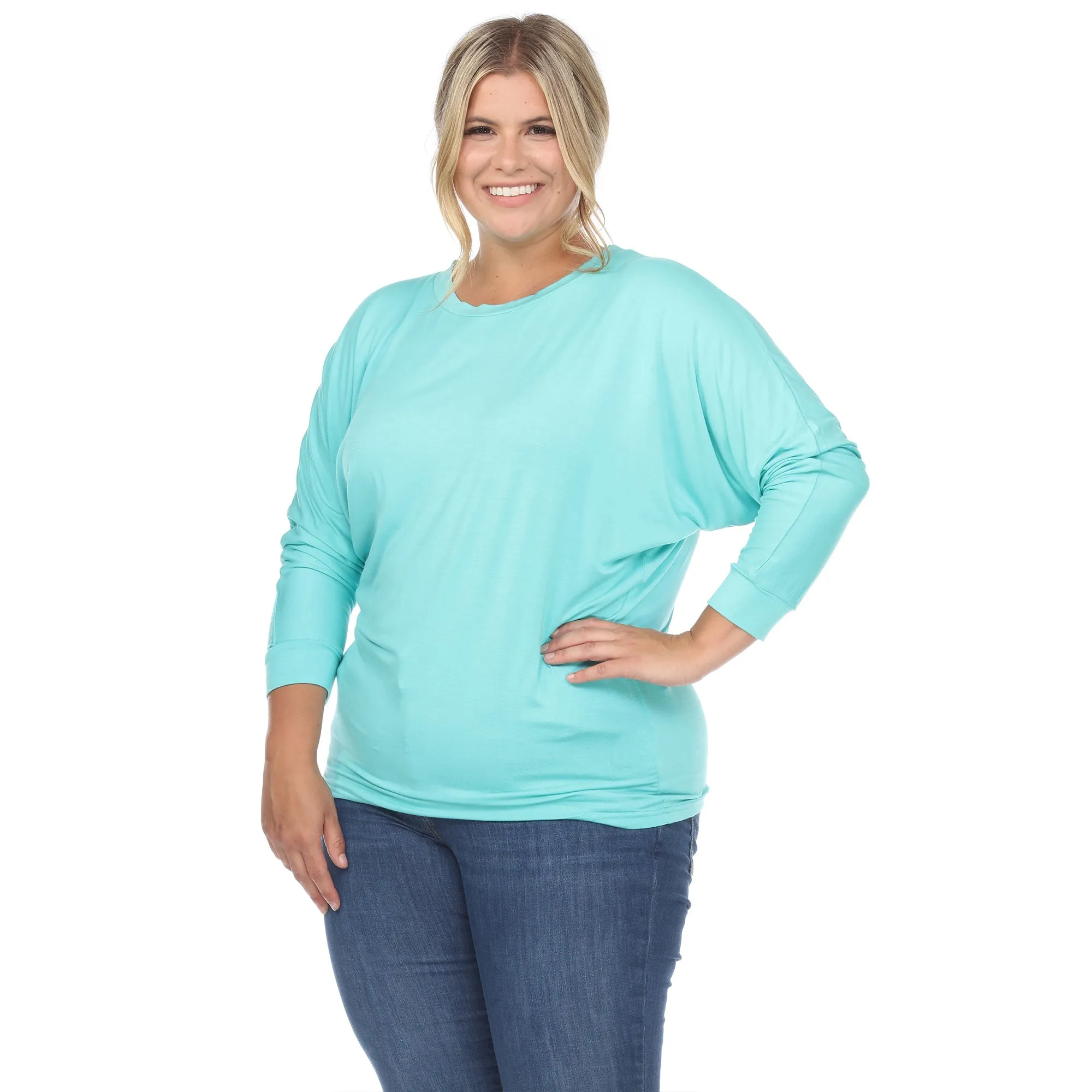 Dolman Sleeve Top - Plus