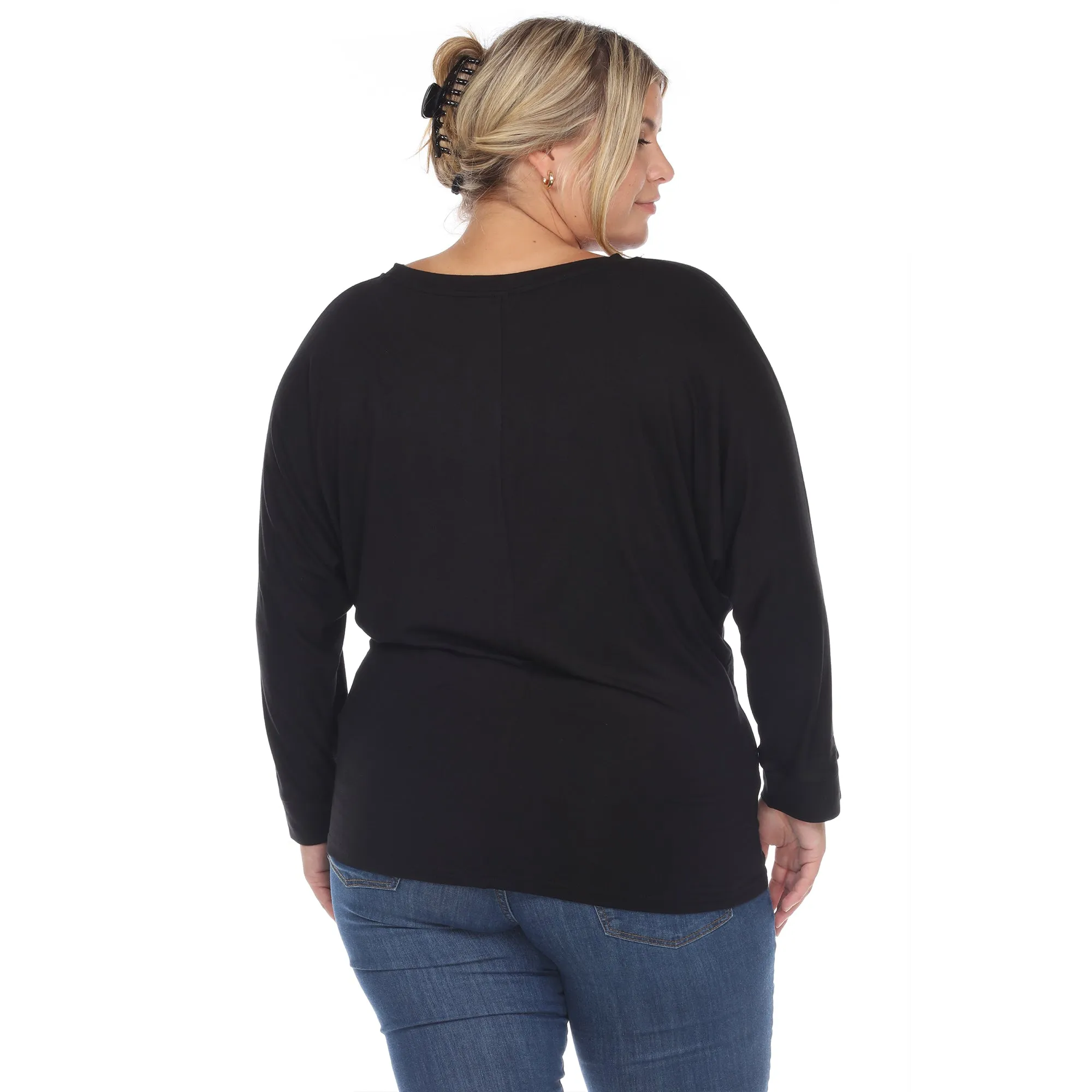 Dolman Sleeve Top - Plus