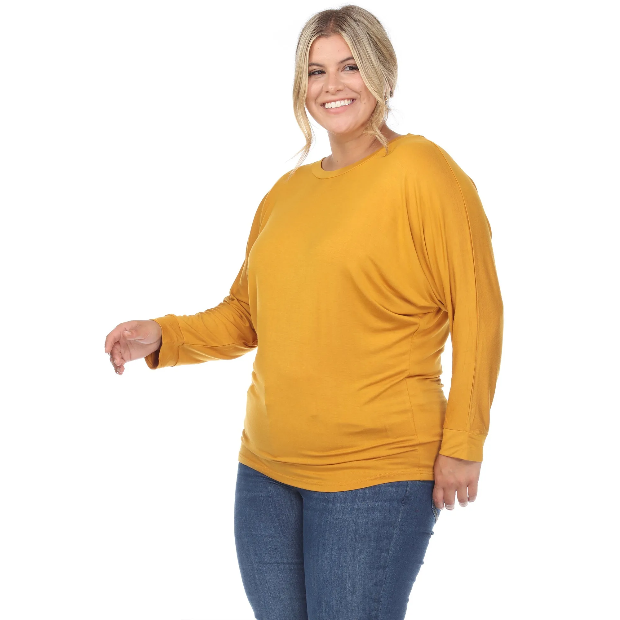 Dolman Sleeve Top - Plus