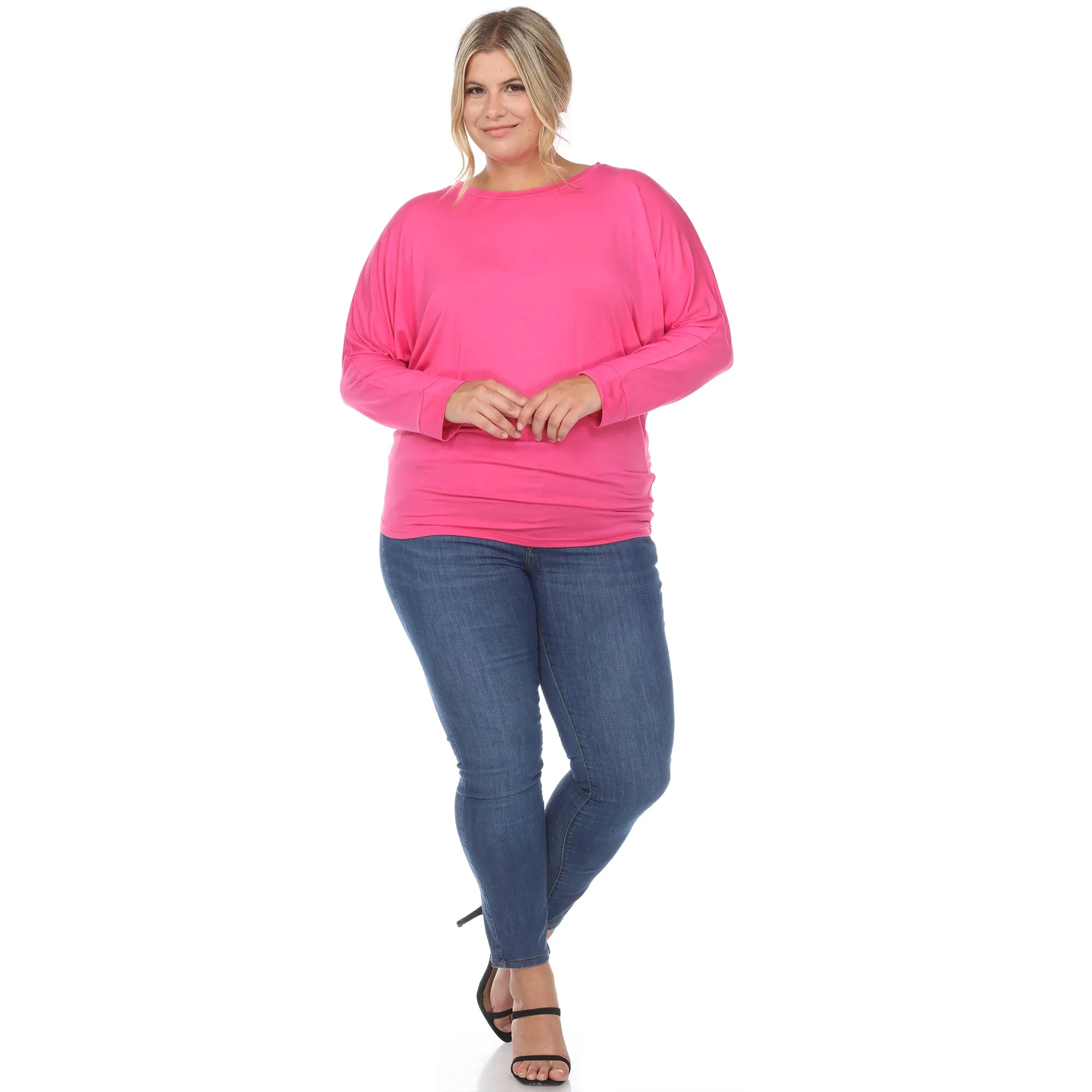 Dolman Sleeve Top - Plus