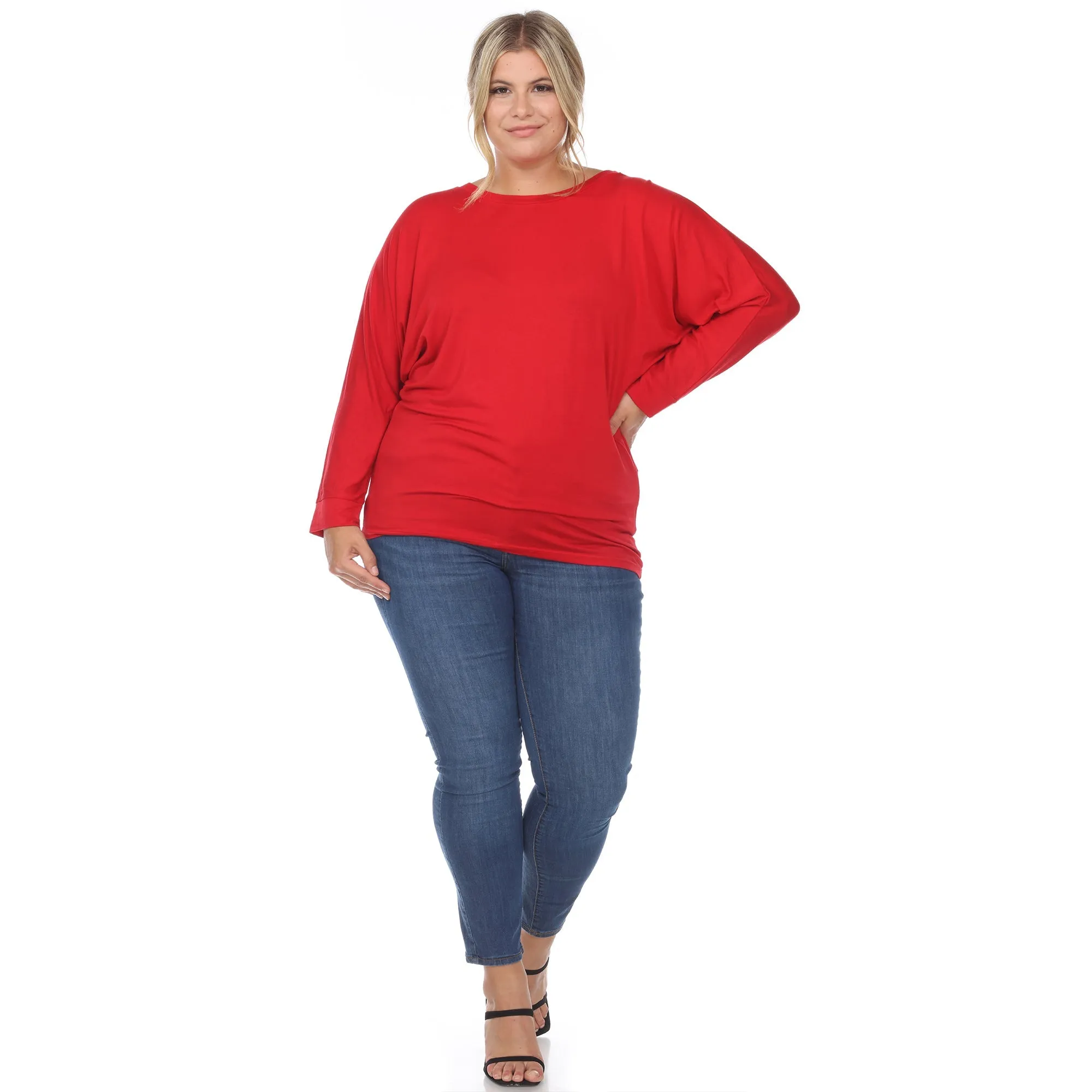 Dolman Sleeve Top - Plus