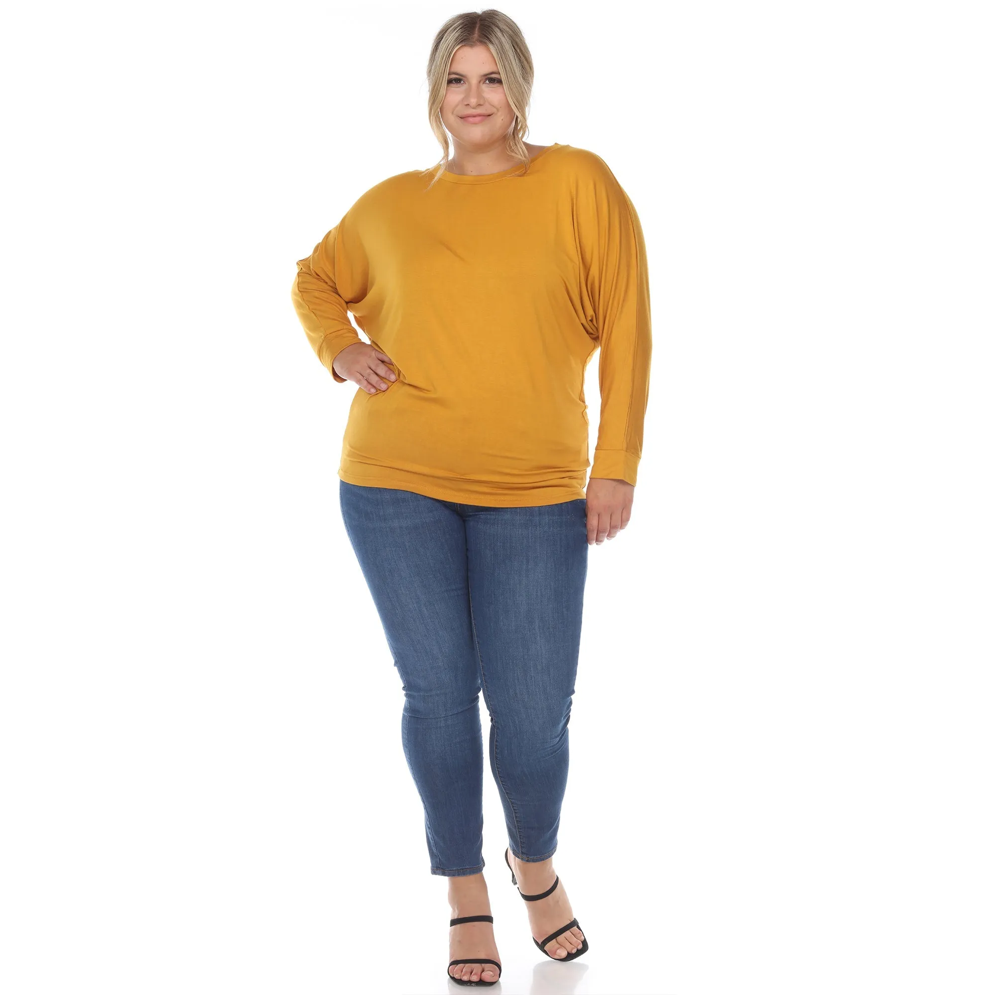 Dolman Sleeve Top - Plus