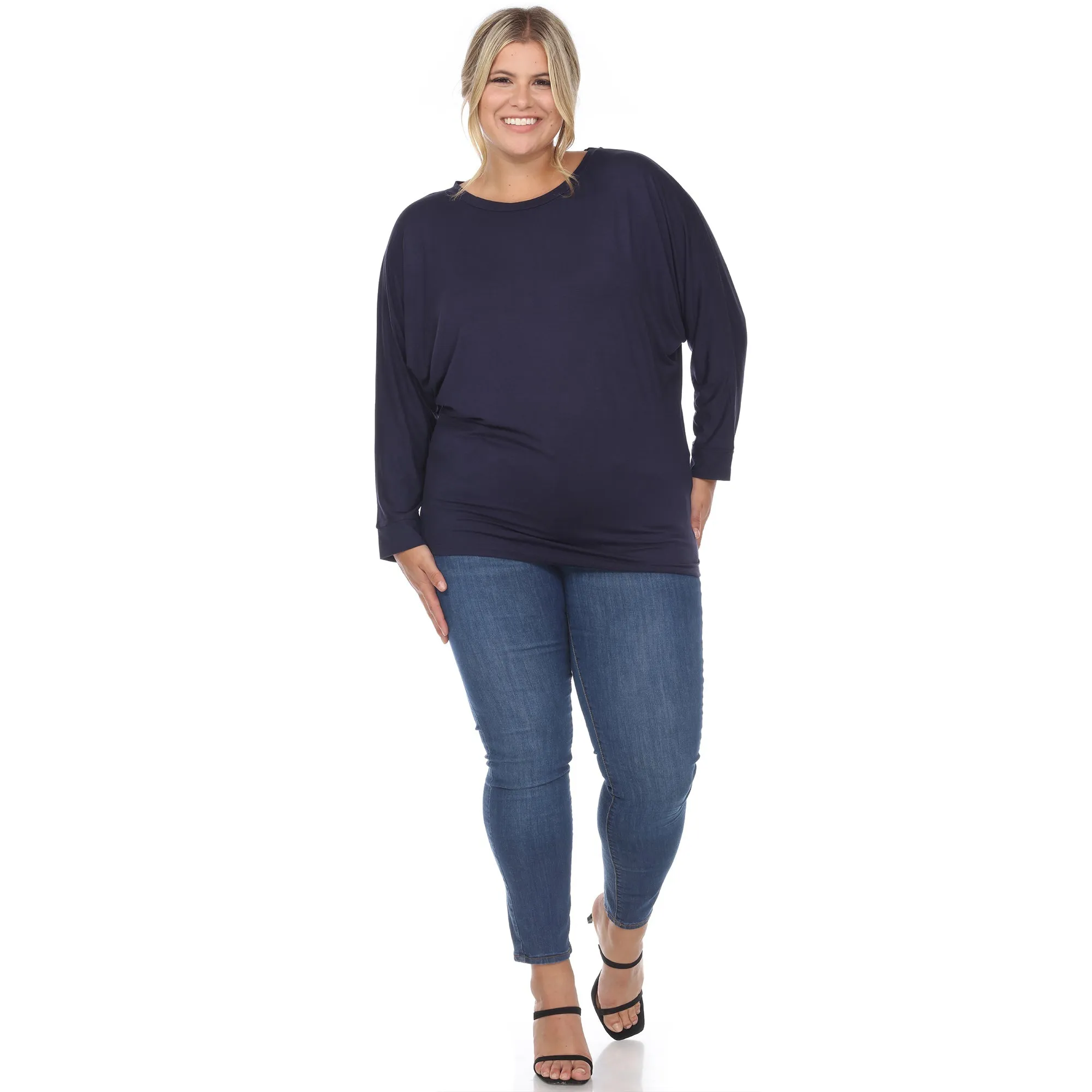 Dolman Sleeve Top - Plus
