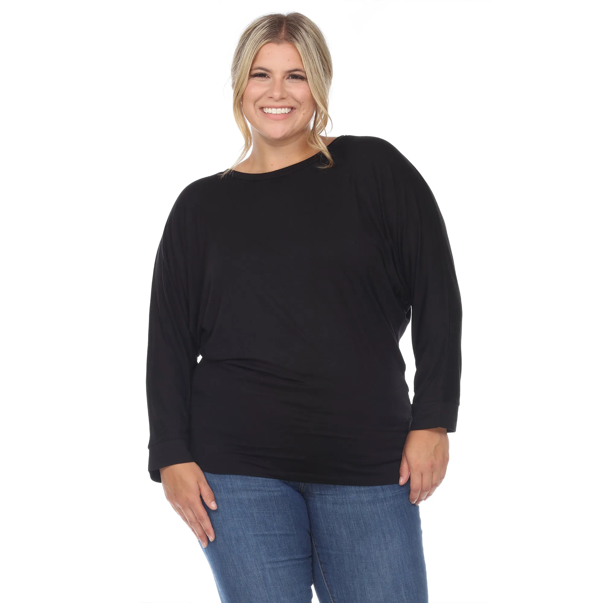 Dolman Sleeve Top - Plus