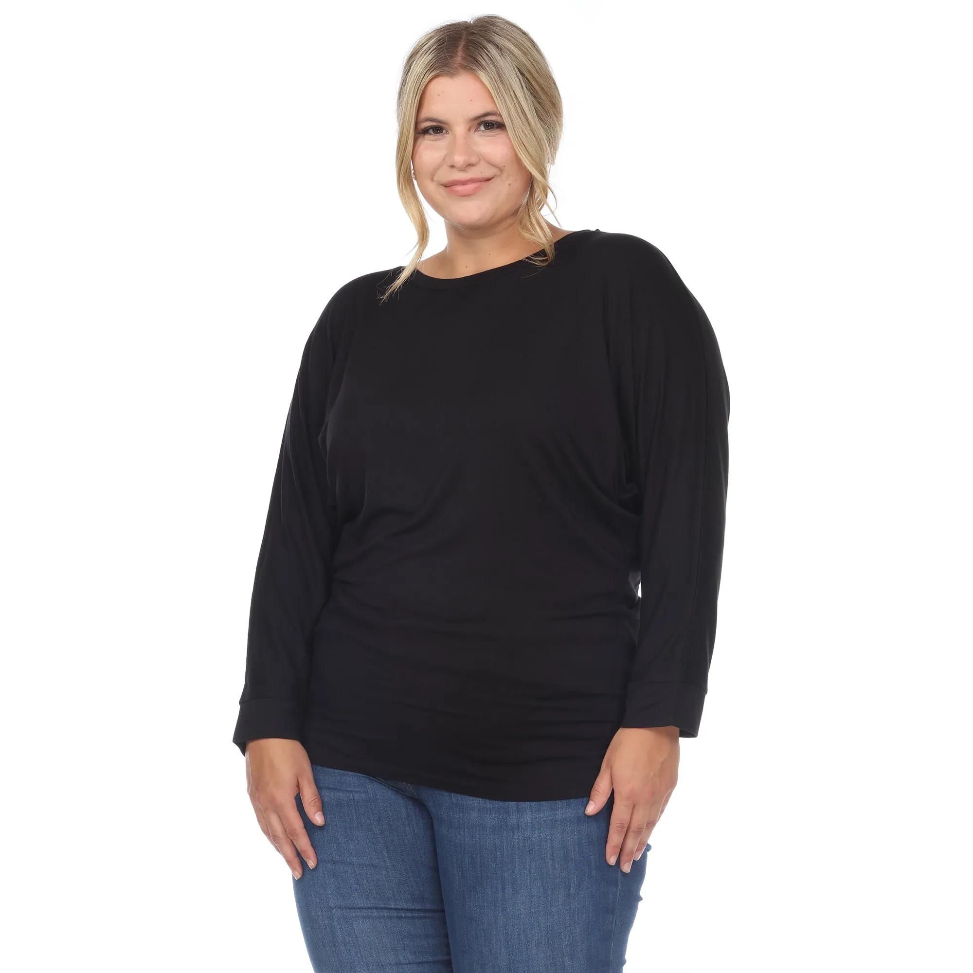 Dolman Sleeve Top - Plus