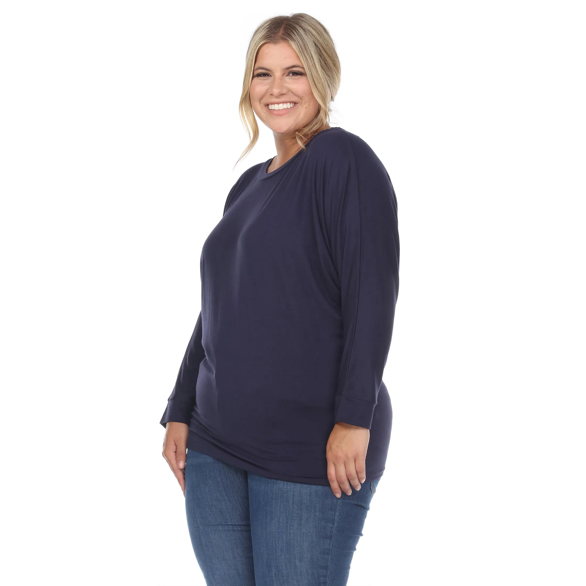 Dolman Sleeve Top - Plus