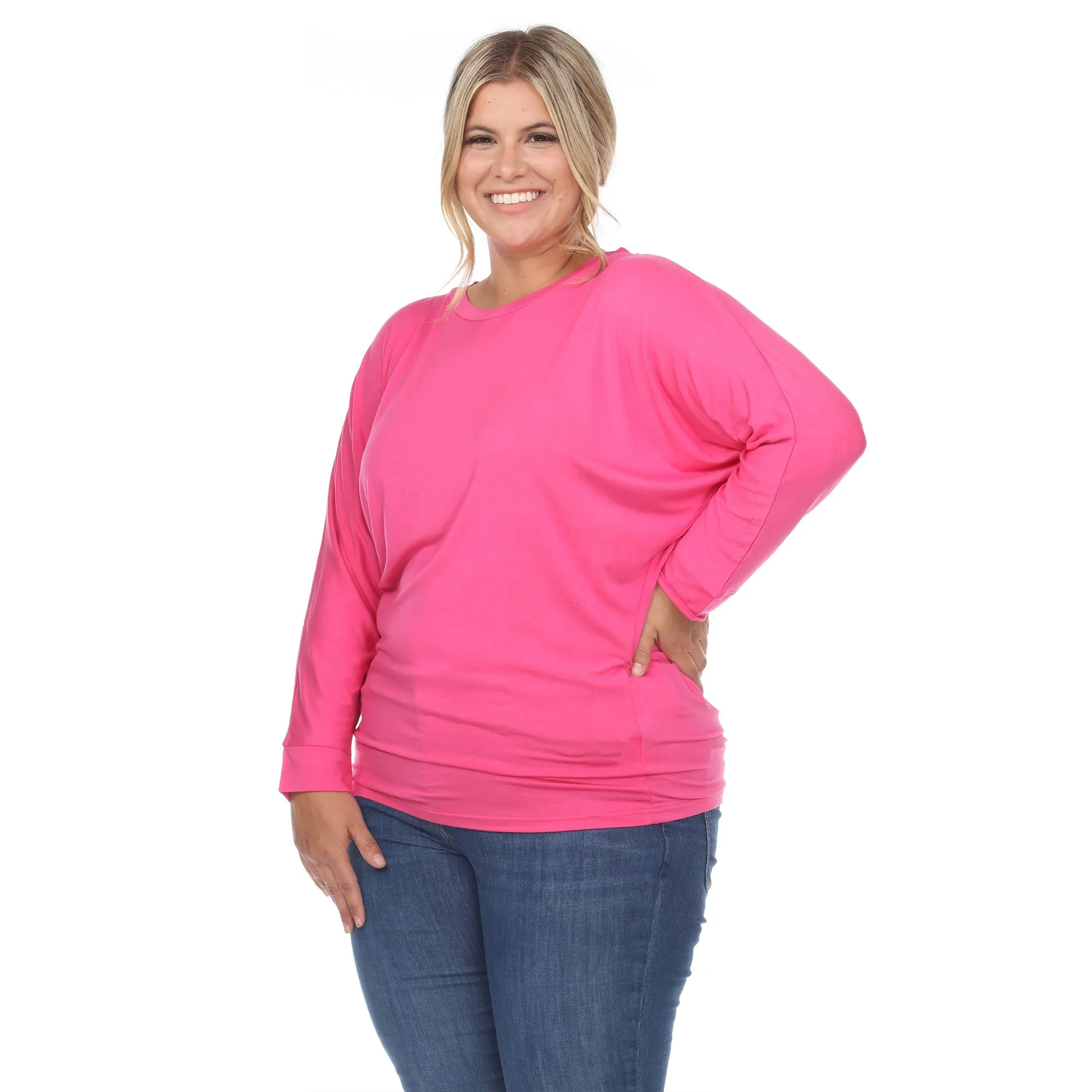 Dolman Sleeve Top - Plus