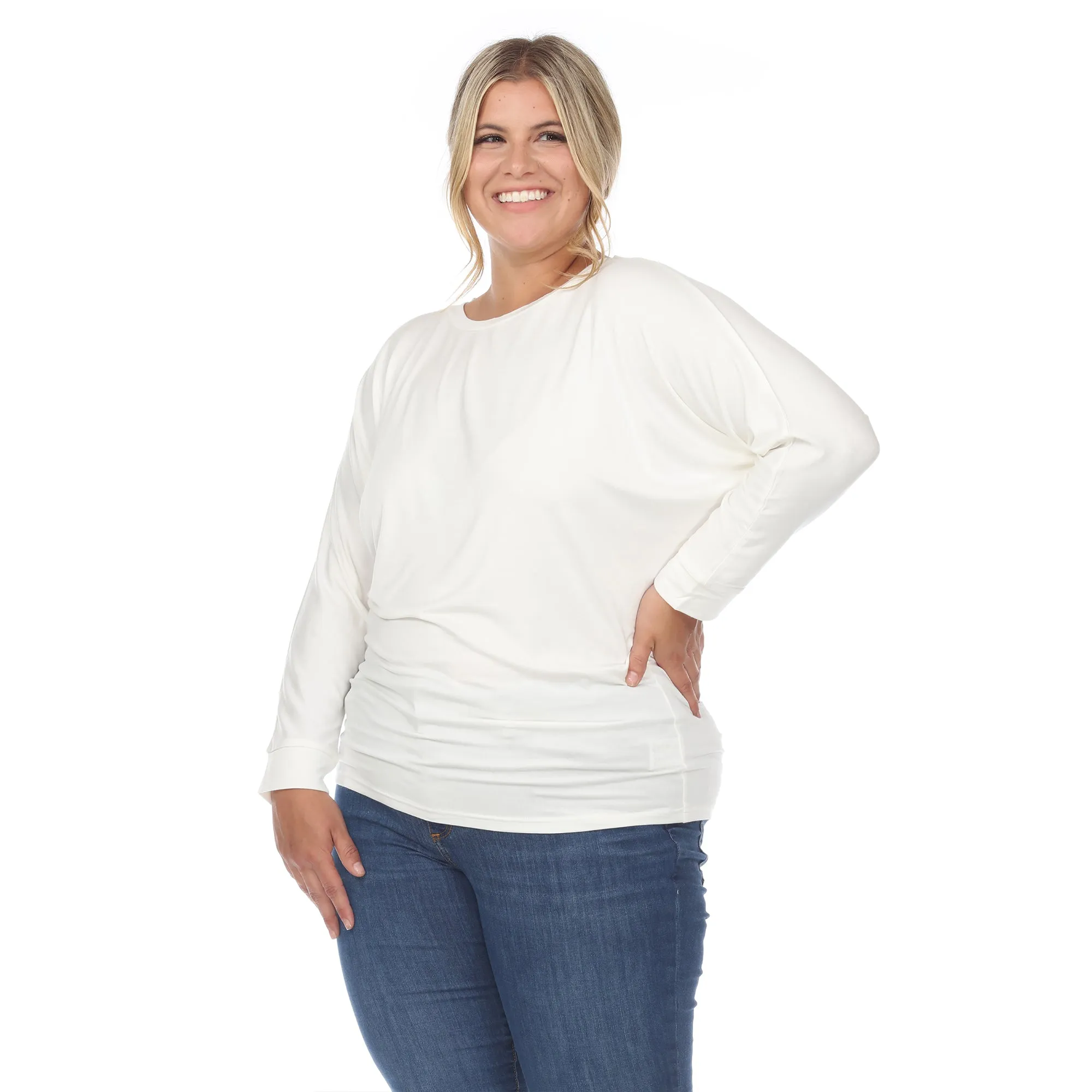 Dolman Sleeve Top - Plus