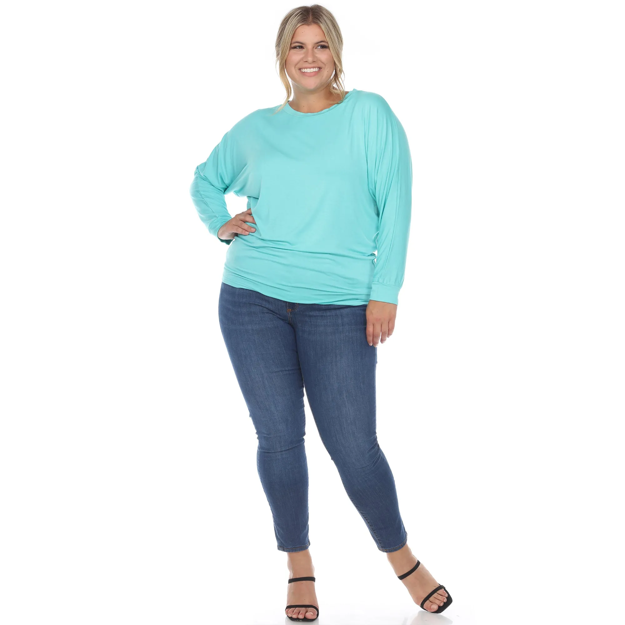 Dolman Sleeve Top - Plus