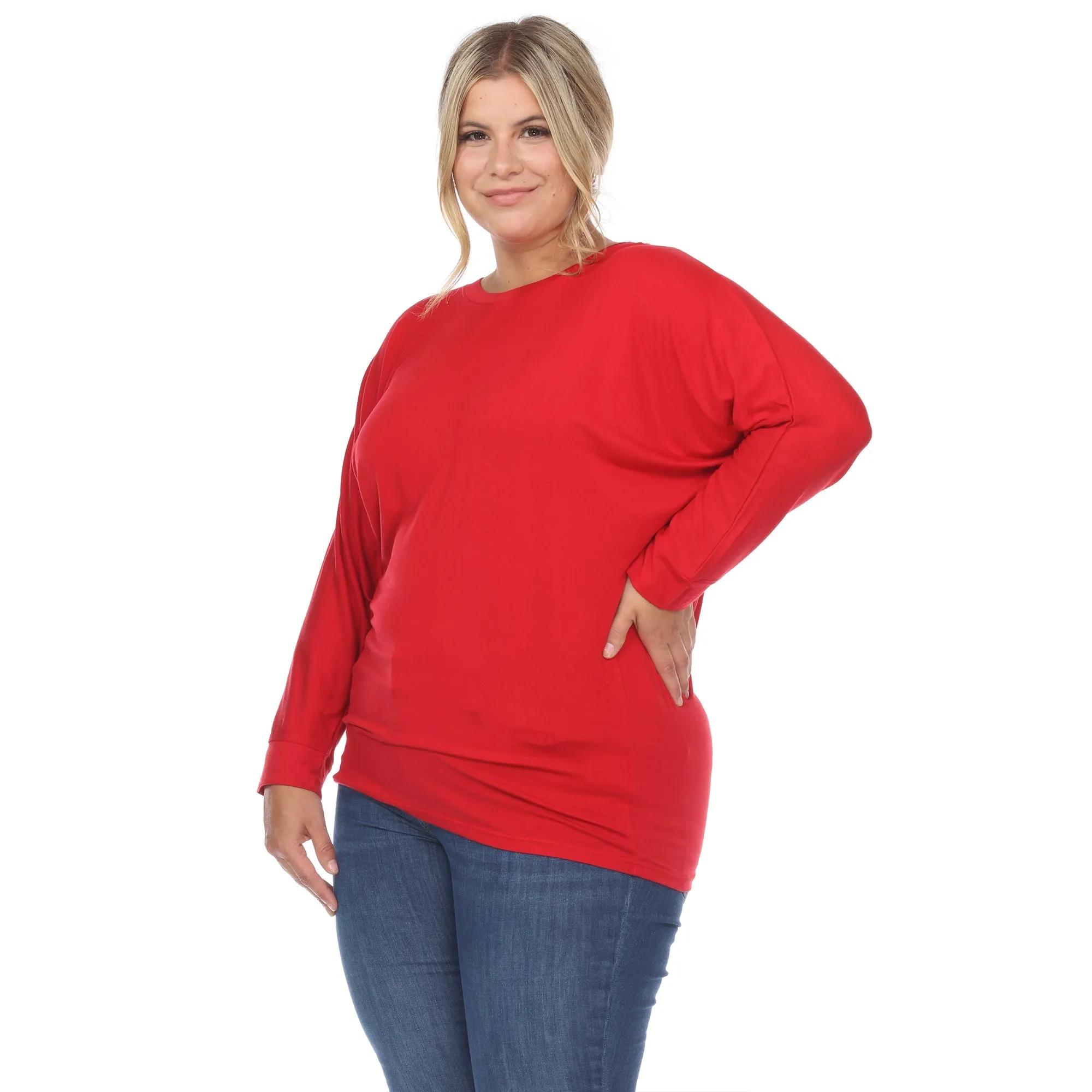 Dolman Sleeve Top - Plus