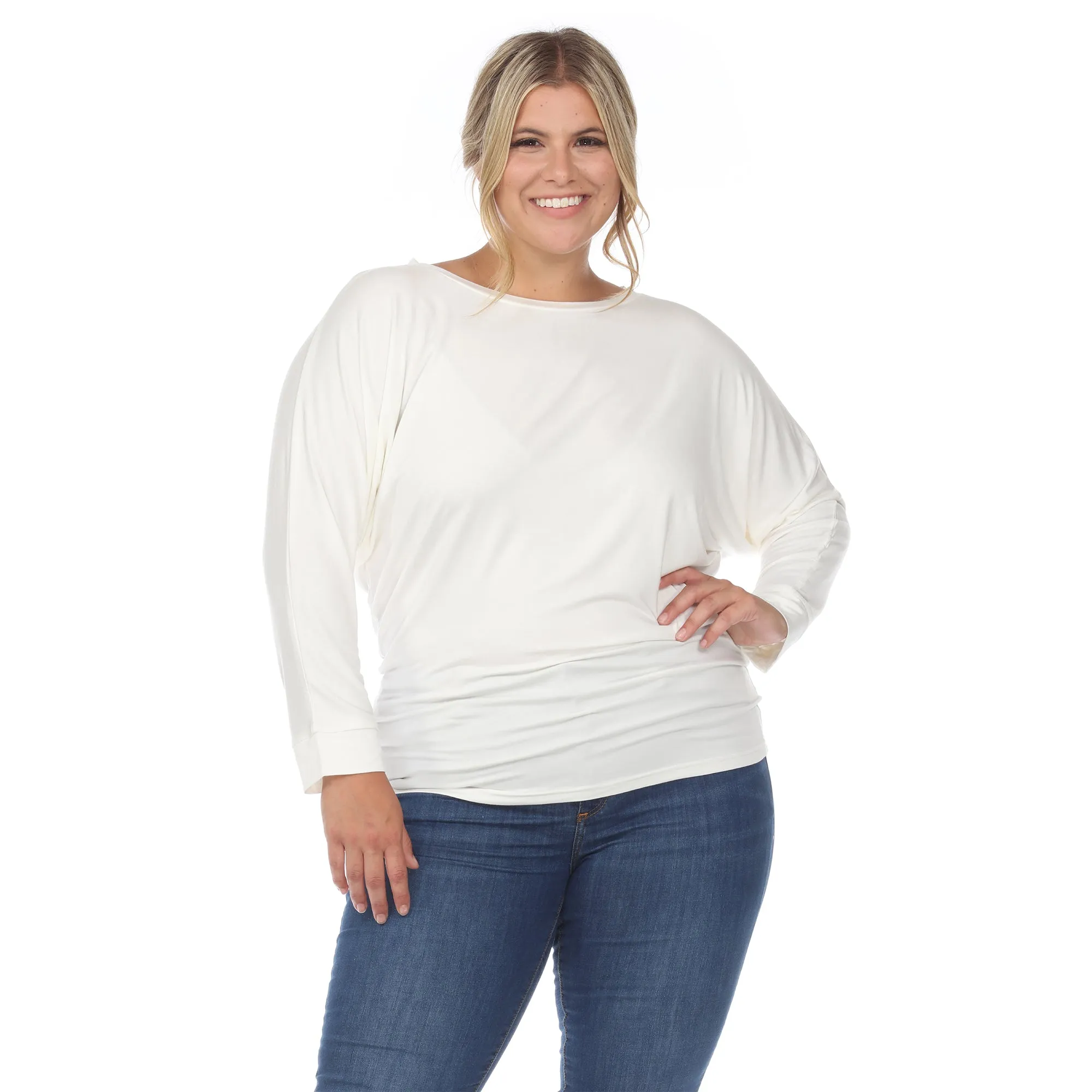 Dolman Sleeve Top - Plus
