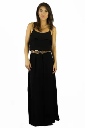 Elan Brunch Maxi Dress Black