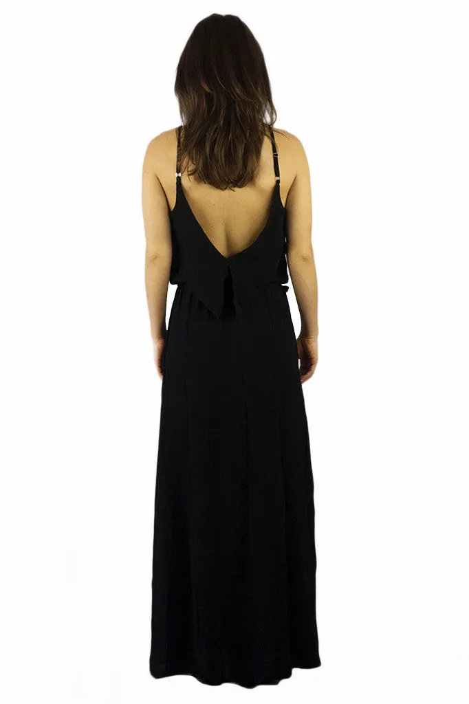 Elan Brunch Maxi Dress Black