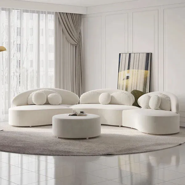 Fully Upholstered Indoor Furniture - Sofa Set - Allamanda