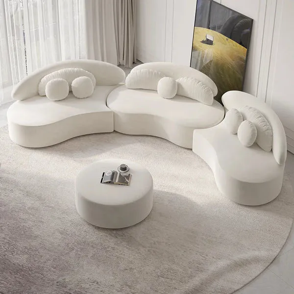Fully Upholstered Indoor Furniture - Sofa Set - Allamanda