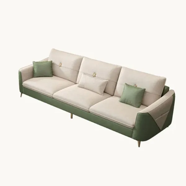 Fully Upholstered Indoor Furniture - Sofa Set - Flared