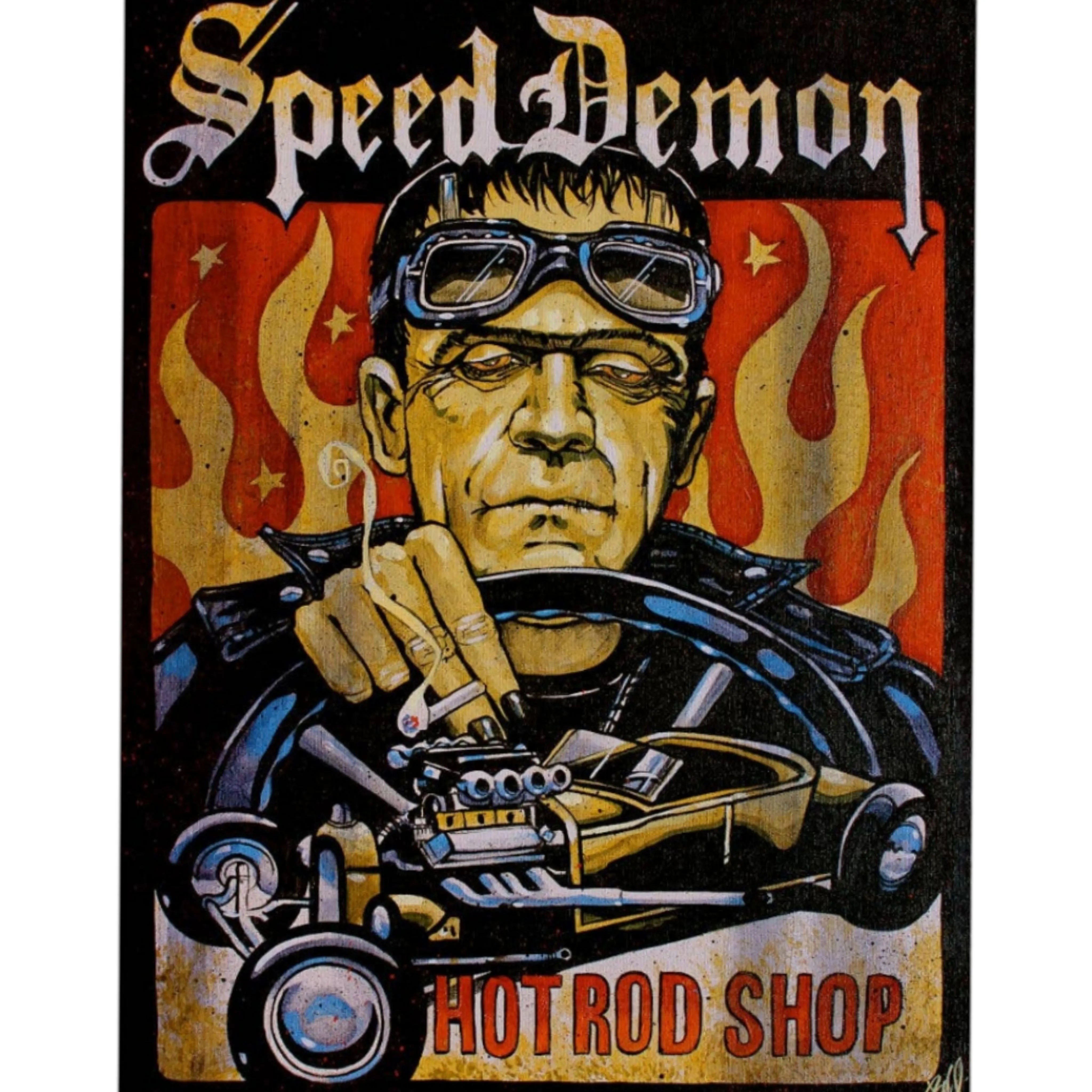 Hoodie - Black Market Speed Demon
