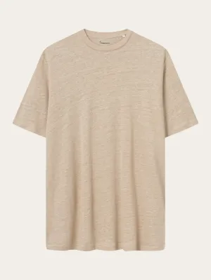 Linen t-shirt - Safari