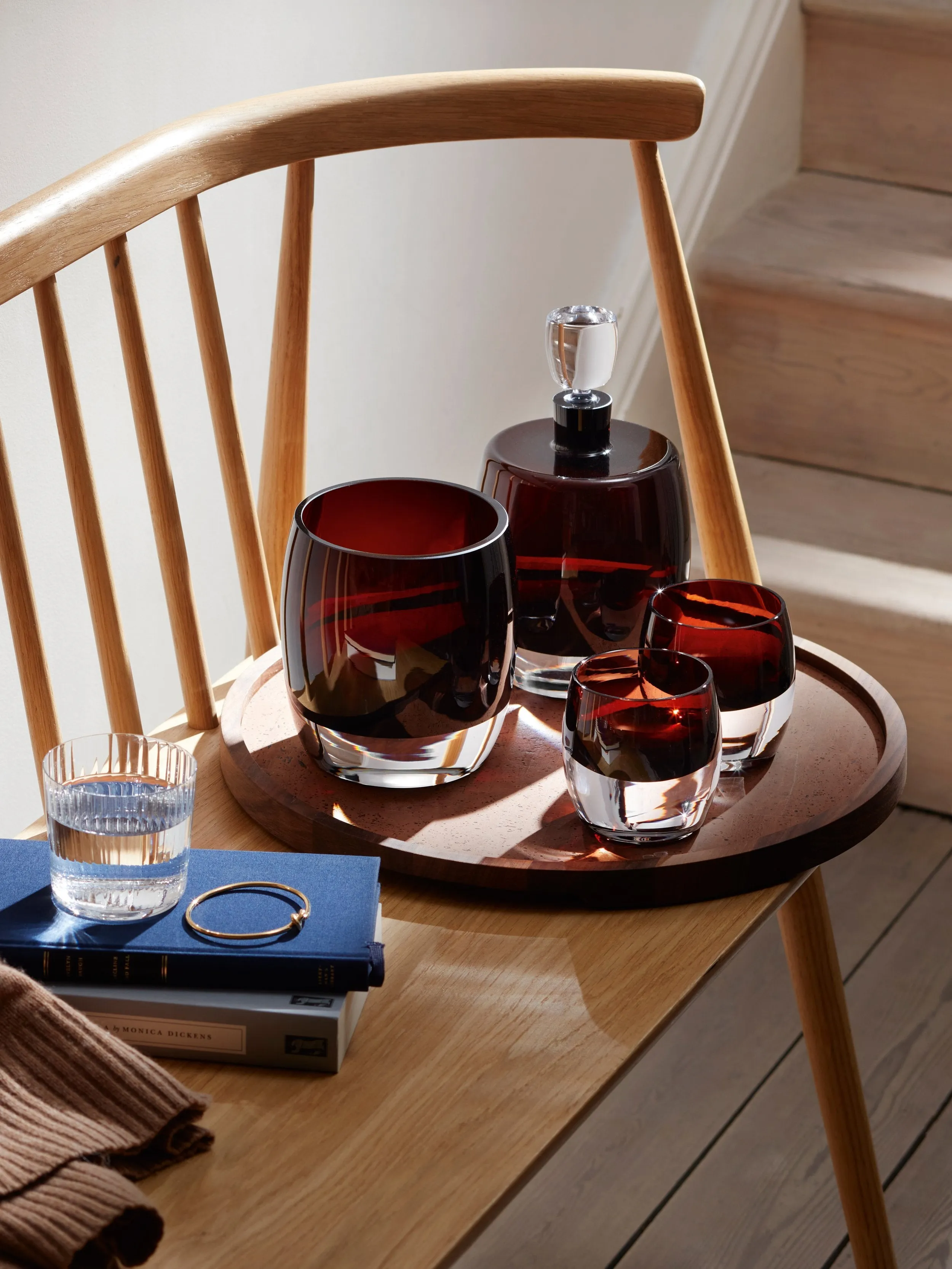 LSA International Whiskey Club Tumbler in Peat Brown - Set of 2