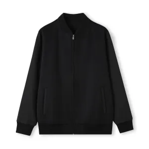 Men's/Unisex Wool Blend Soft Shell Varsity Jacket - F372WS