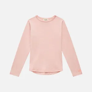 Merino Wool LS Top - Pink Peach Blossom