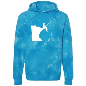 Minnesota Fishing Tie-Dye Hoodie