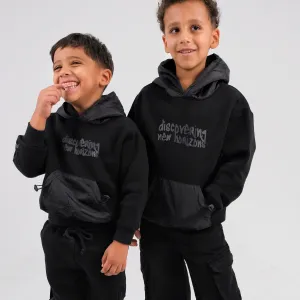 New Horizons Long-Sleeved Fleeced Hoodie
