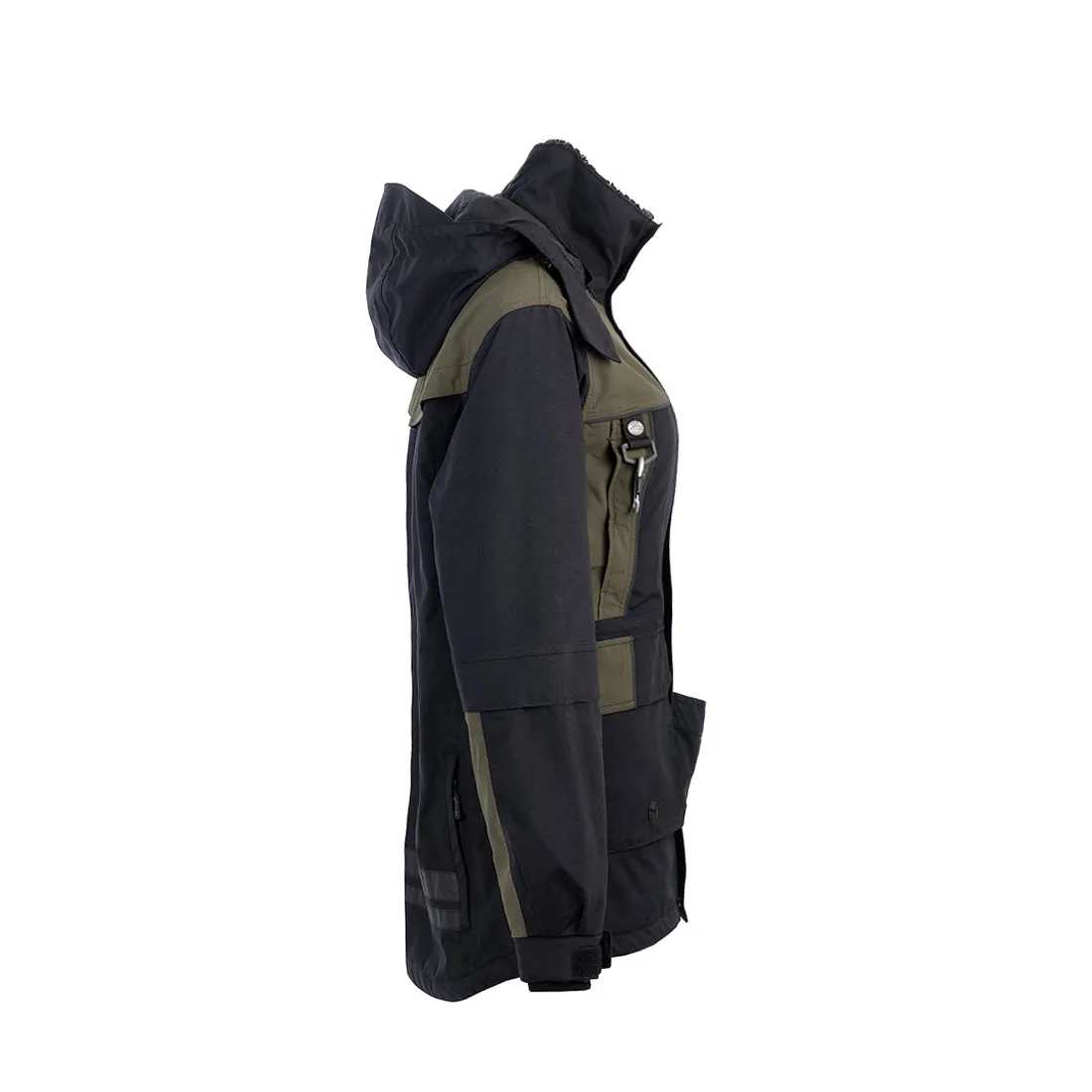 New Waterproof Original Winter Jacket Lady (Black/Olive)