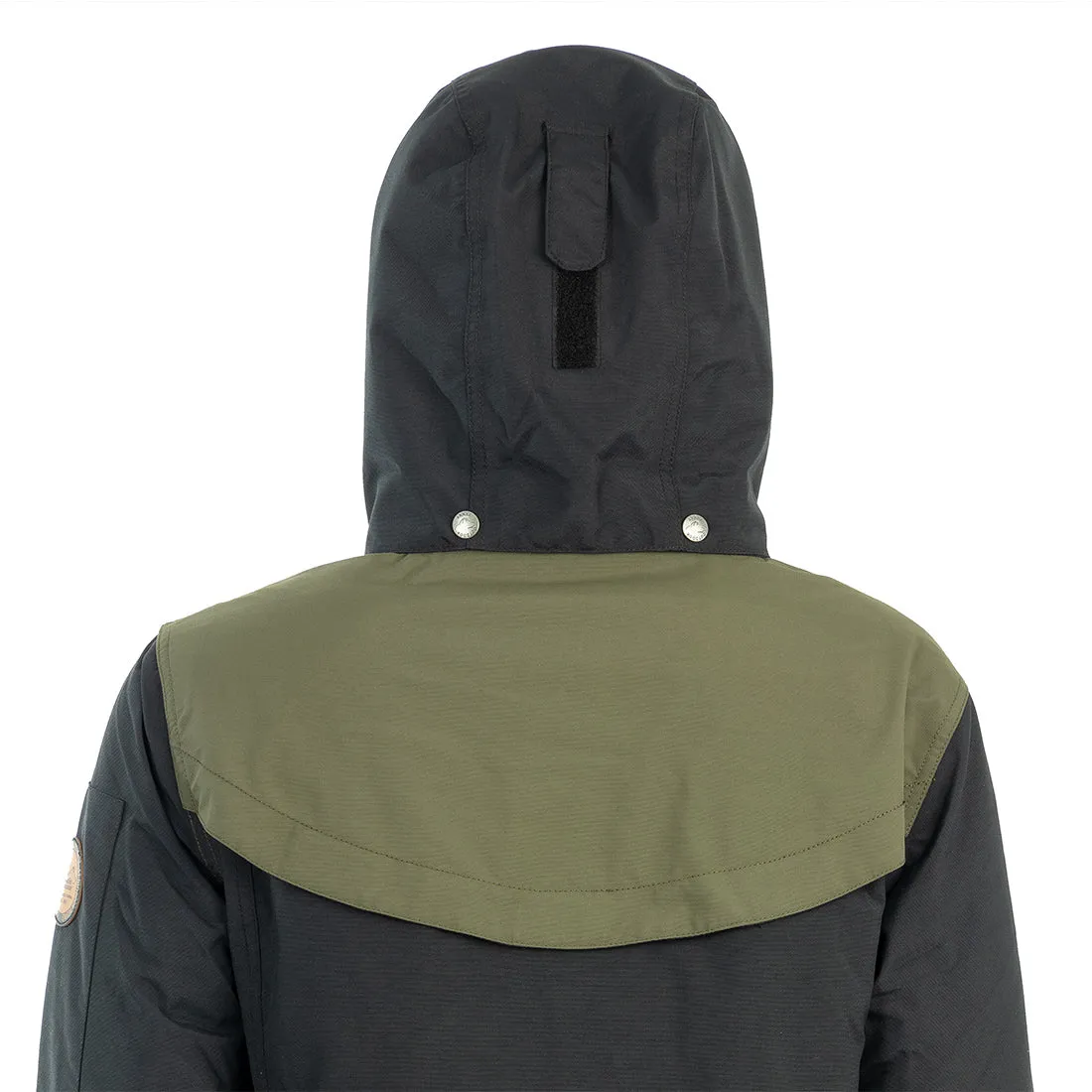 New Waterproof Original Winter Jacket Lady (Black/Olive)