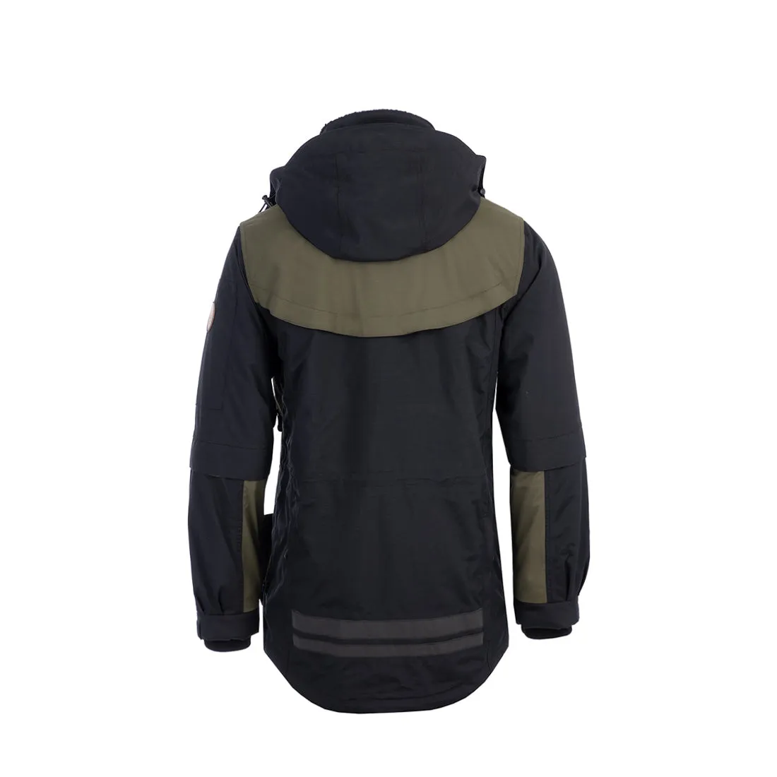 New Waterproof Original Winter Jacket Lady (Black/Olive)