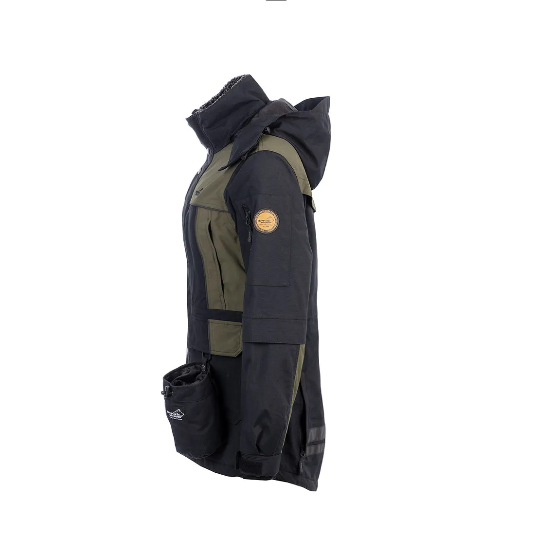 New Waterproof Original Winter Jacket Lady (Black/Olive)