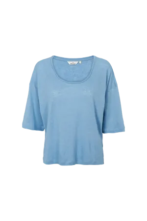 Ryda Oversized Tee - Blissful Blue