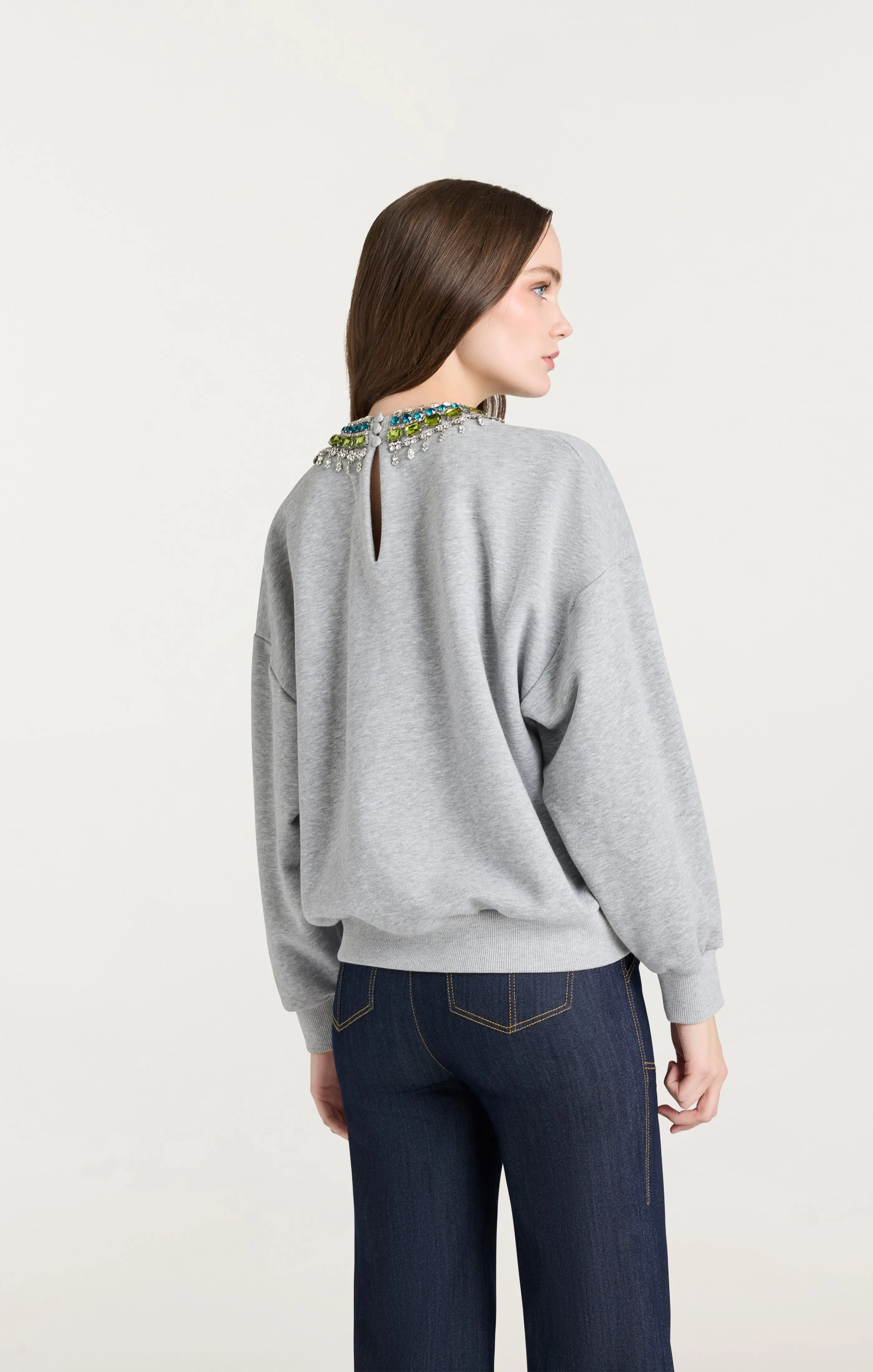 Stacked Necklace Brandy Pullover