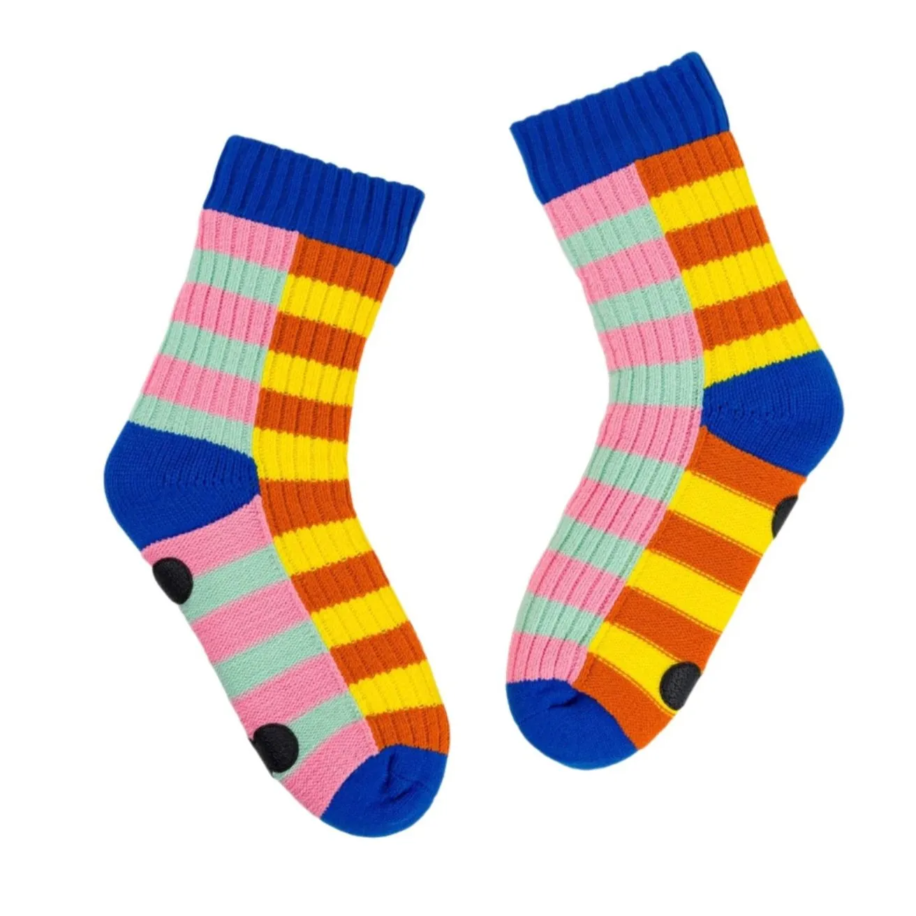 Super Stripe Knit House Socks