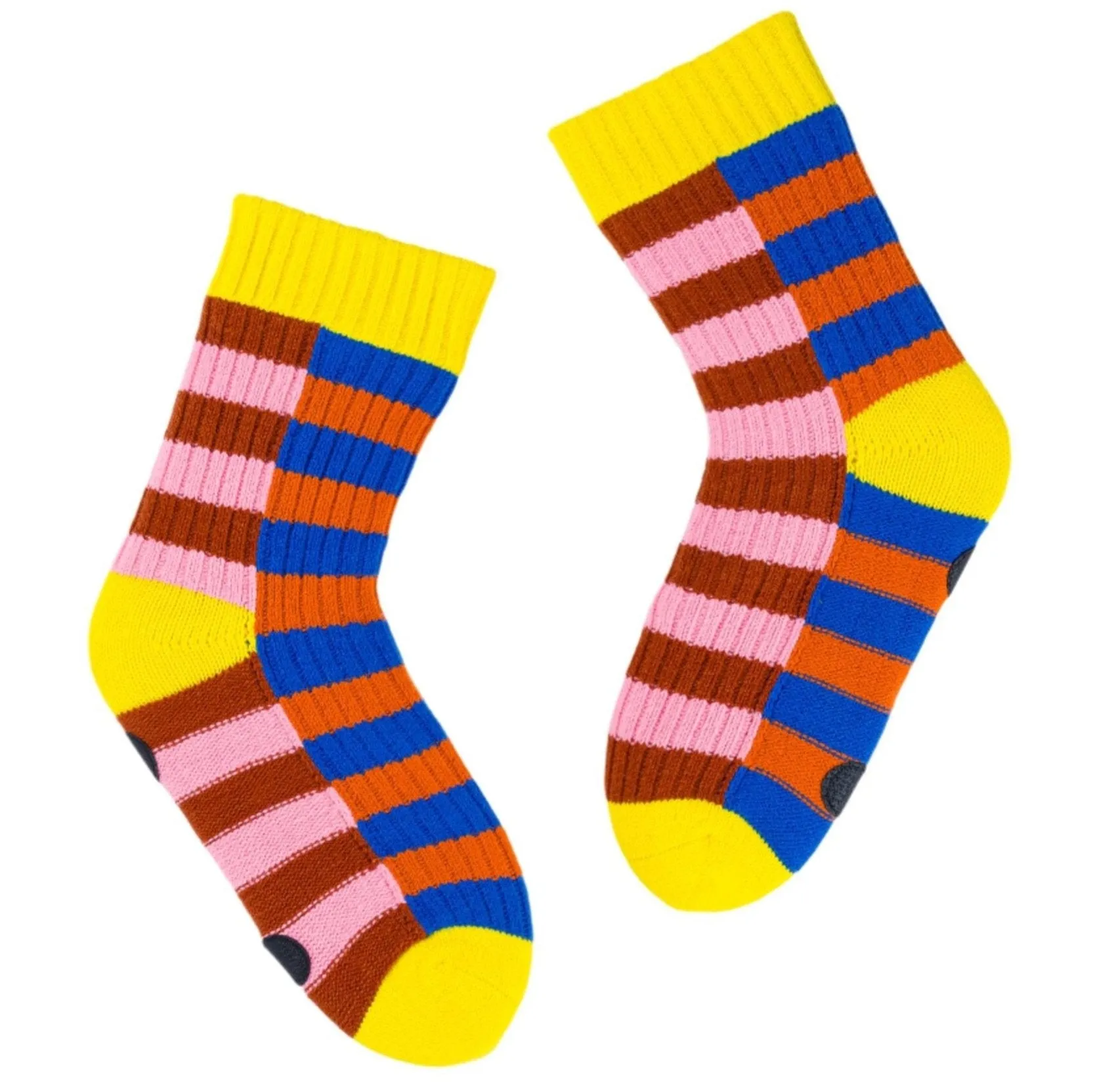 Super Stripe Knit House Socks