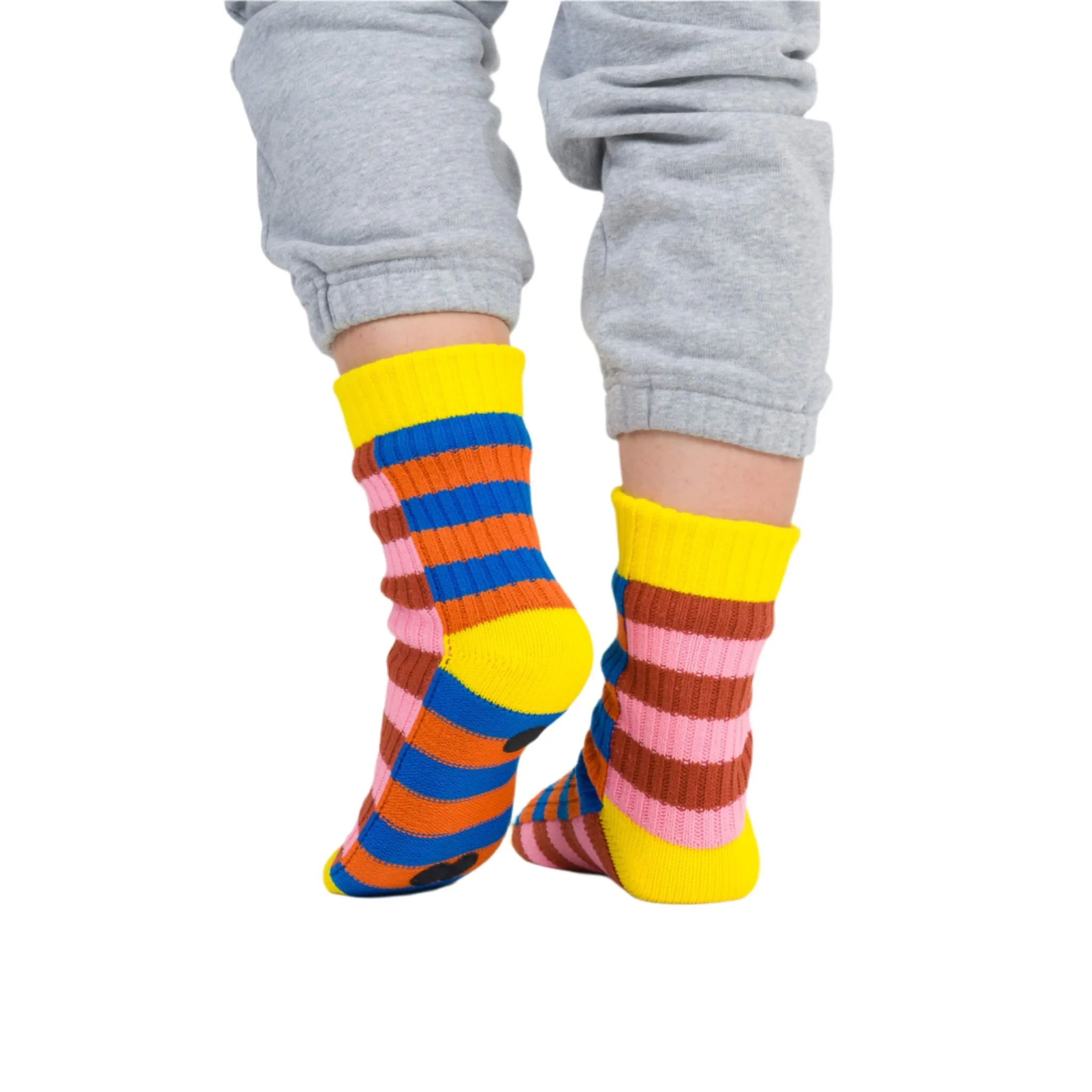 Super Stripe Knit House Socks