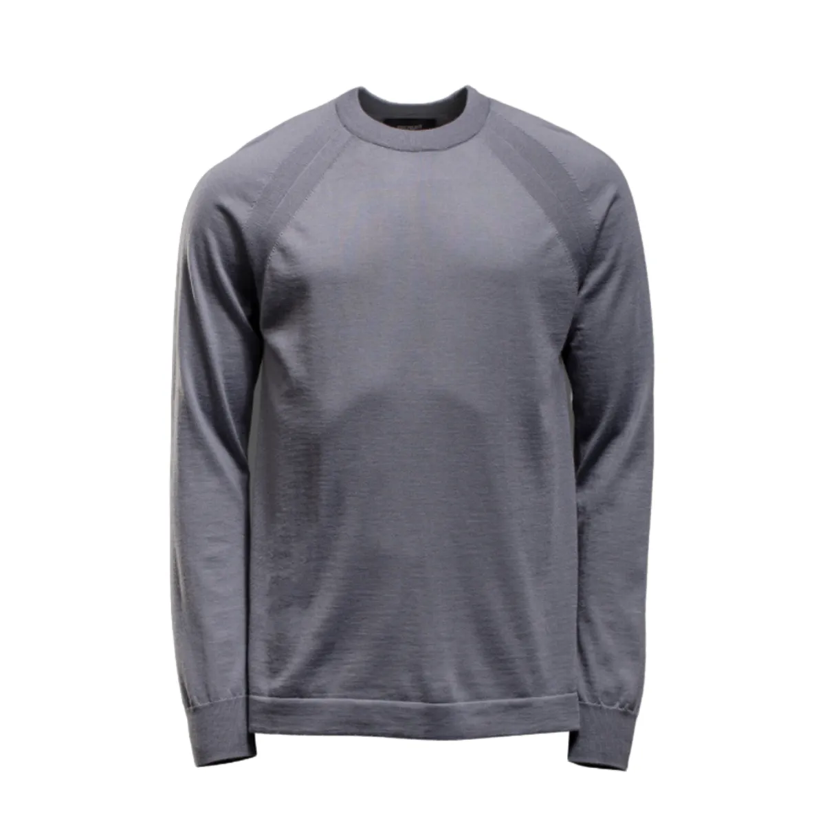 Tech Merino Crew Glacier Grey