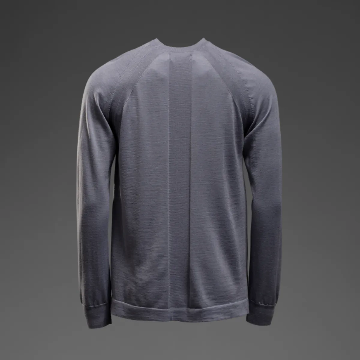 Tech Merino Crew Glacier Grey